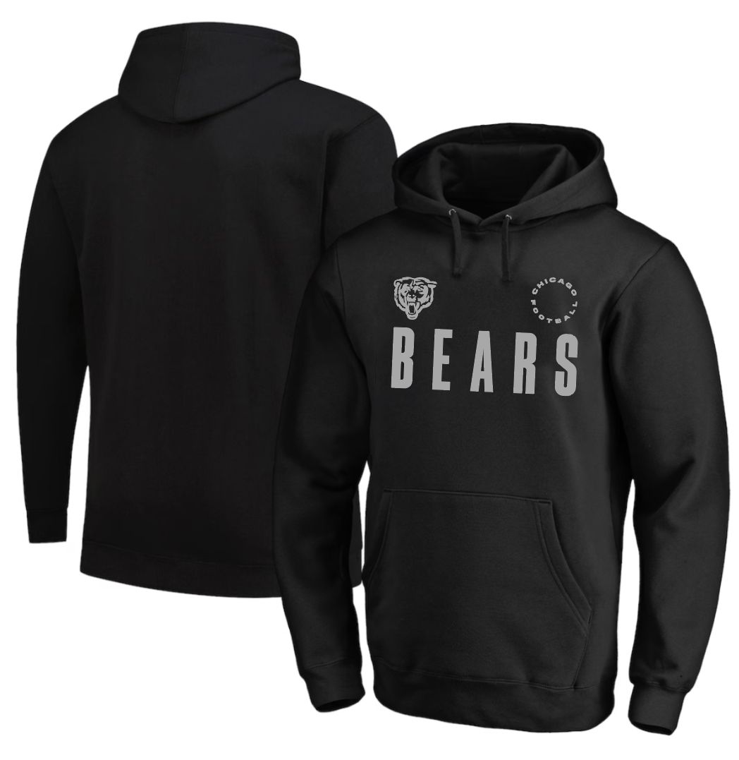 Men 2026 Chicago Bears NFL Hoodies Black 0051->chicago bears->NFL Jersey